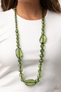 Malibu Masterpiece Green Necklace