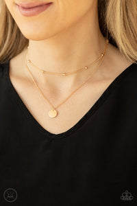 Modestly Minimalist Gold Necklace
