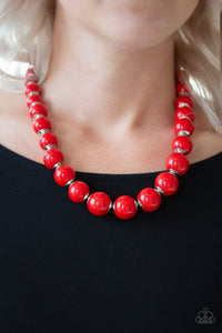 Everyday Eye Candy Red Necklace