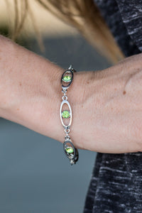 Starry Eyed Green Bracelet