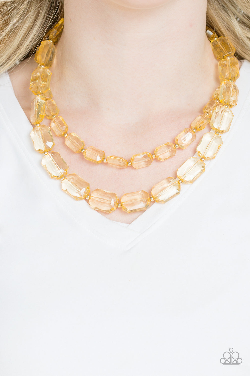 Ice Bank Necklace (Gold, Copper)