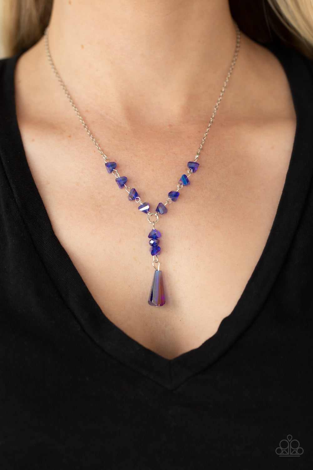 Olympian Oracle Blue Necklace