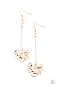 Opulently Orchid Rose Gold Earring
