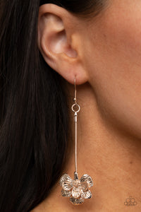 Opulently Orchid Rose Gold Earring