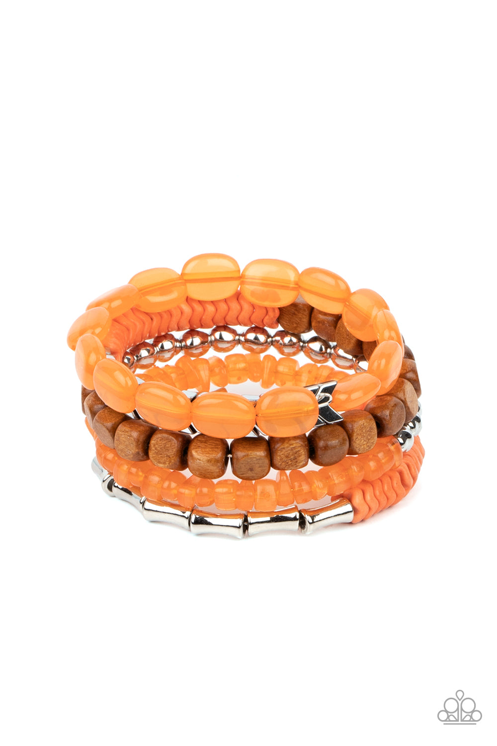 Outdoor Retreat Orange Bracelet