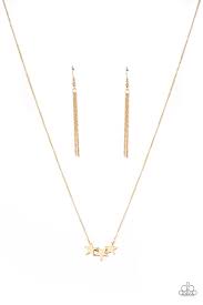 Shoot For The Stars Gold Necklace