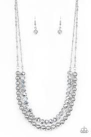 Color Of The Day Silver Necklace