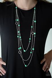 Brilliant Bliss Green Necklace