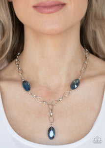 Power Up Blue Necklace