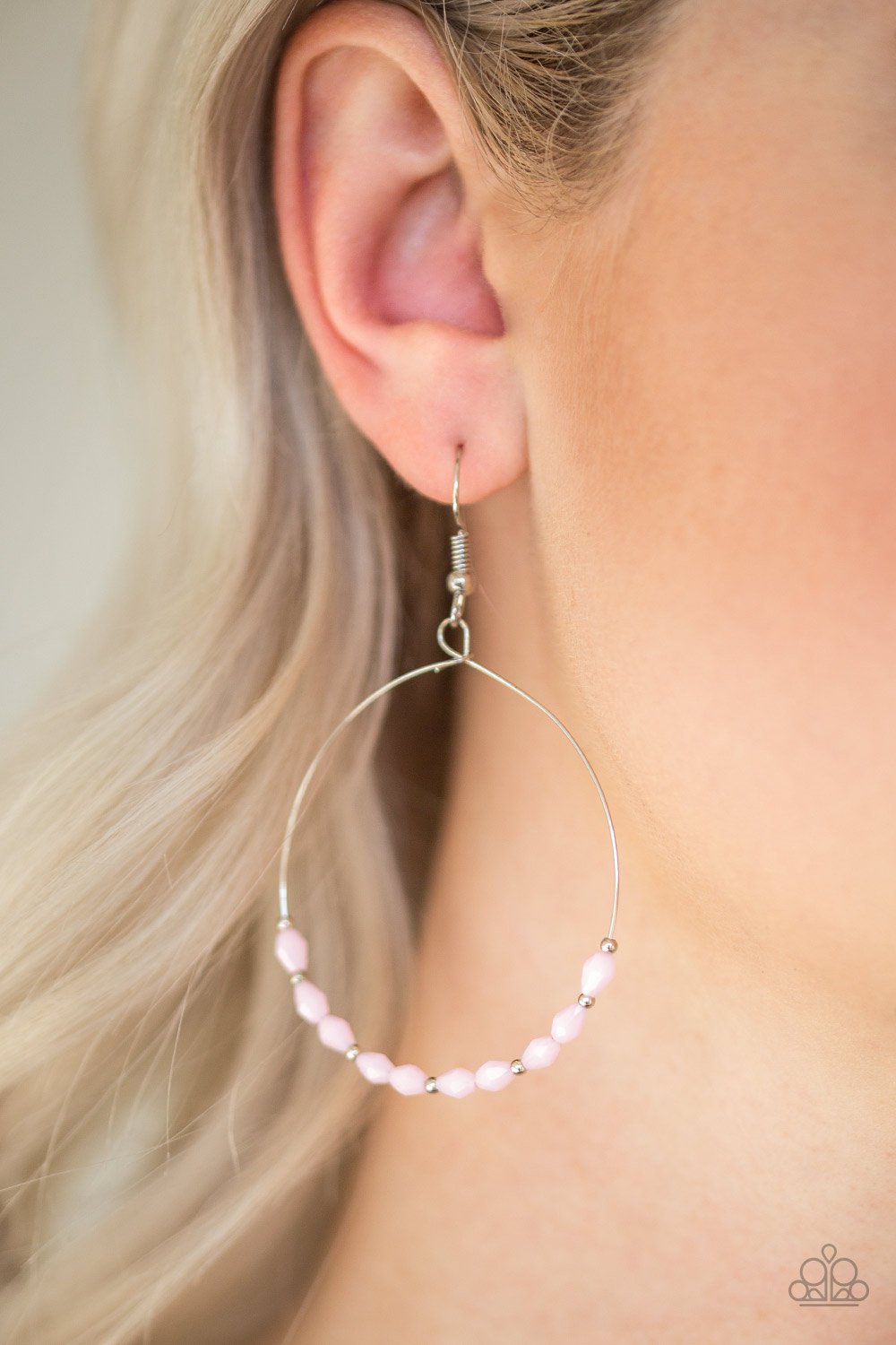 Prize Winning Sparkle Pink Earring