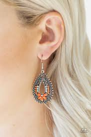 Atta-GALA Orange Earring