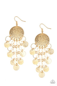 Turn On The BRIGHTS Gold Earring