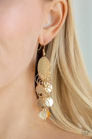 Turn On The BRIGHTS Gold Earring