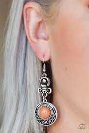 Southern Serenity Brown Earring