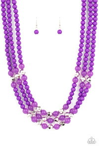 STAYCATION All I Ever Wanted Necklace (Blue, Pink, Purple)