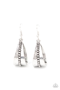 STIRRUP Some Trouble Silver Earring