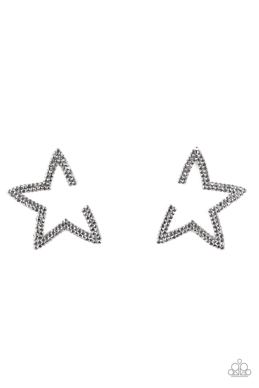 Star Player Silver Earring