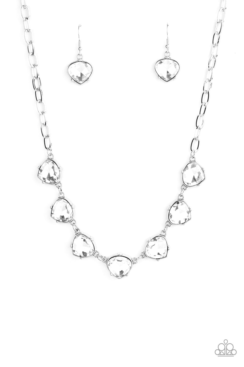 Star Quality Sparkle Necklace (Black, White)