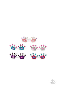 Starlet Shimmer Crown Post Earring