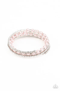Starry Strut Pink Bracelet