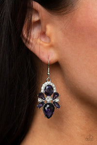 Stunning Starlet Purple Earring
