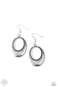 Tempest Texture Silver Earring