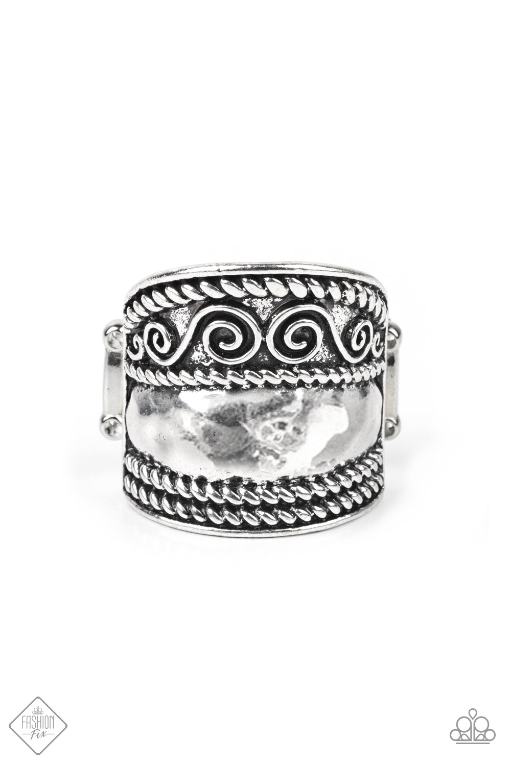 Texture Tantrum Silver Ring