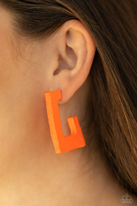 The Girl Next OUTDOOR Earring (Brown, Orange, Yellow)
