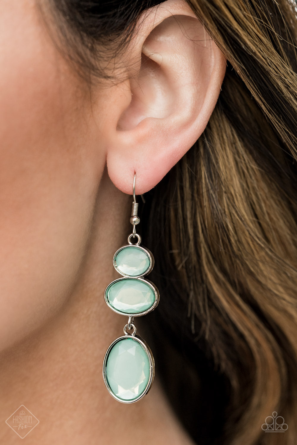 Tiers Of Tranquility Blue Earring