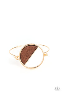 Timber Trade Bracelet (Brown, Gold)