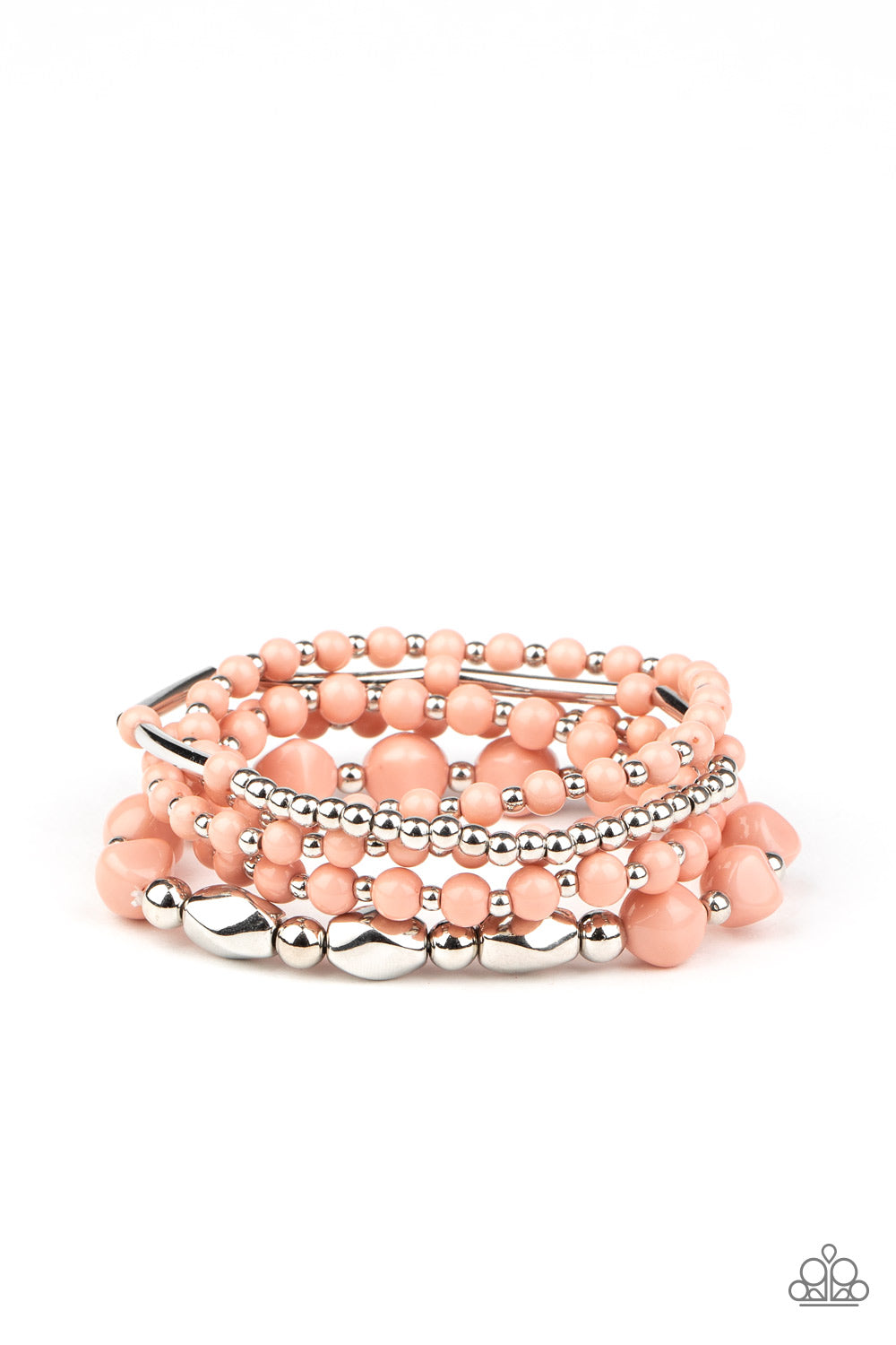 Vibrantly Vintage Pink Bracelet