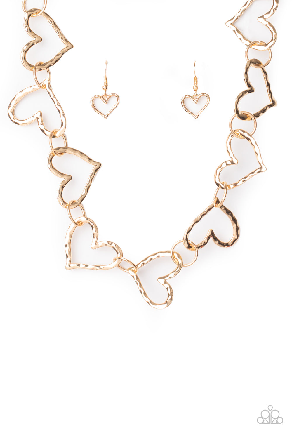 Vintagely Valentine Gold Necklace