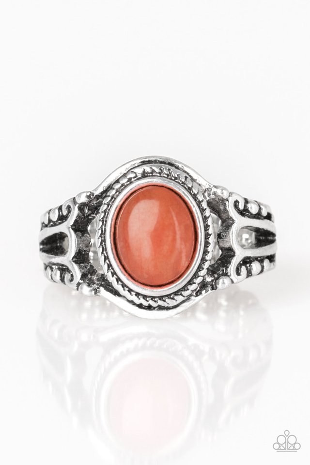 Peacefully Peaceful Orange Ring