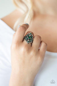 Imperial Iridescence Green Ring
