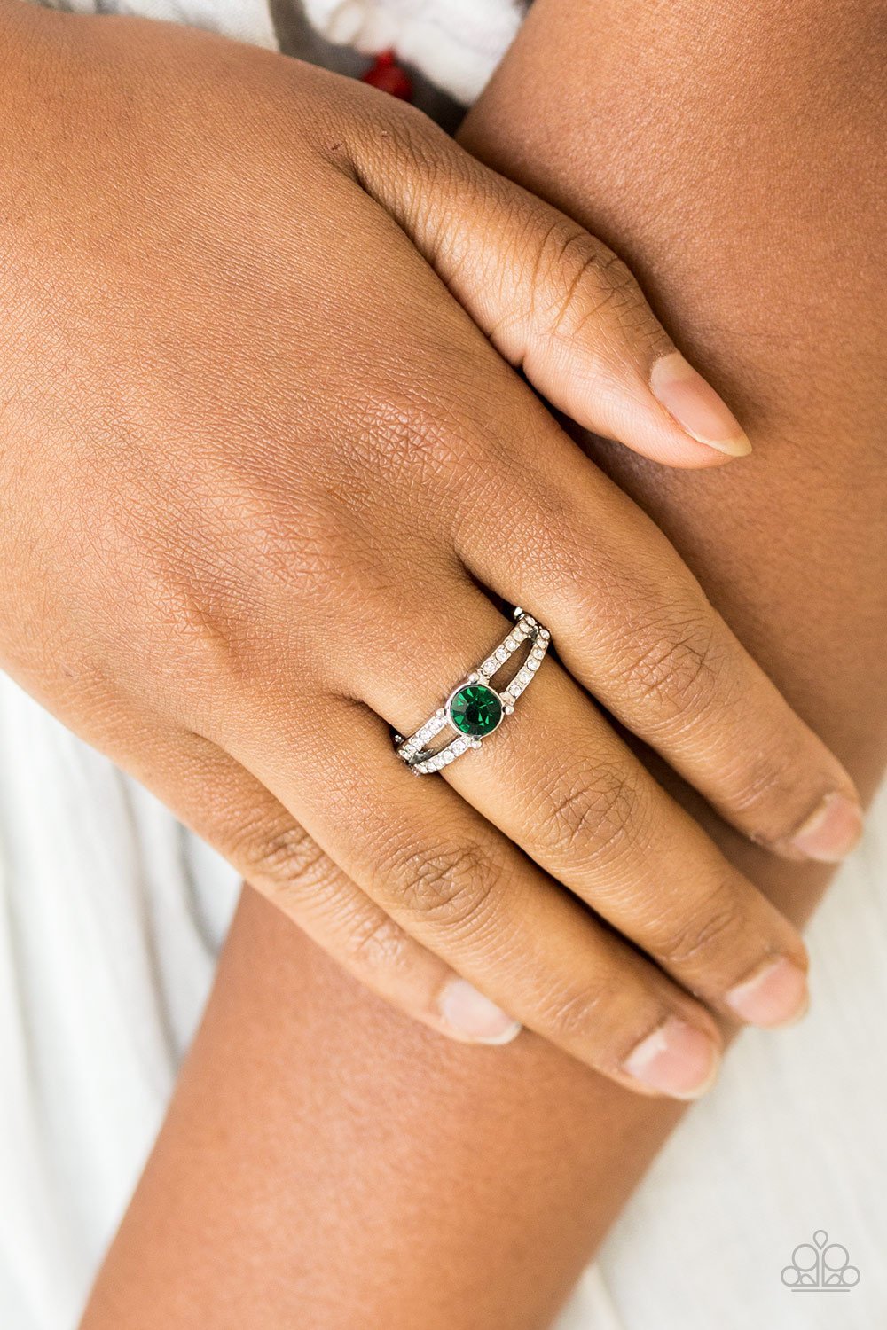 Dream Sparkle Green Ring