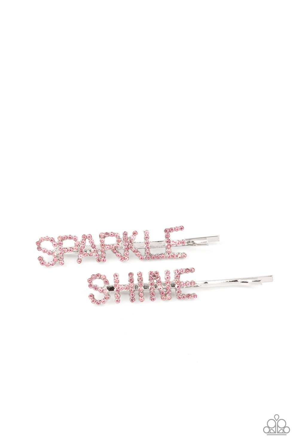 Center of the SPARKLE-verse Pink Hair Clip