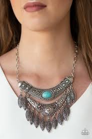 Island Queen Blue Necklace
