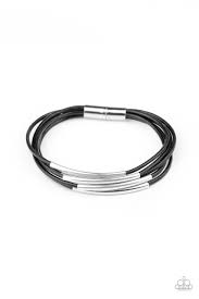 Power Cord Black Bracelet