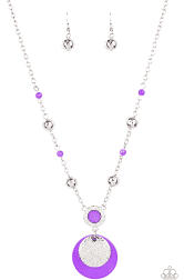 SEA The Sights Purple Necklace